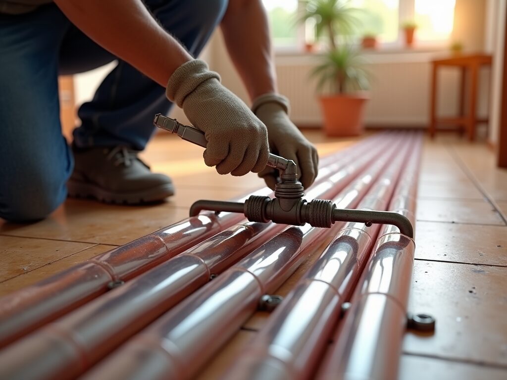 vloerverwarming ontluchten