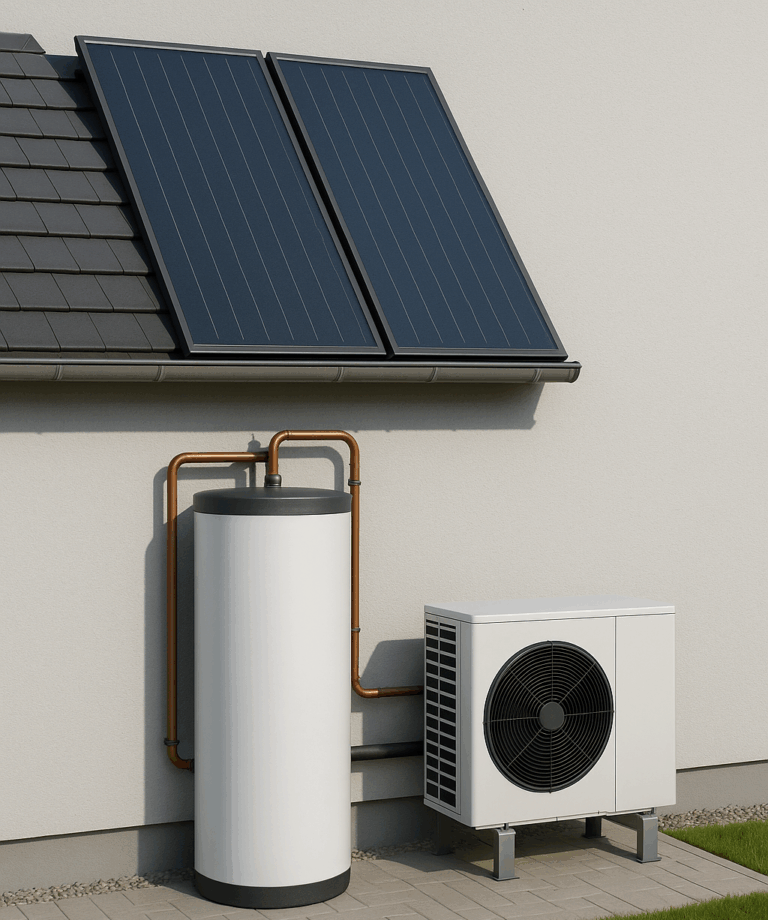 zonneboiler plaatsen